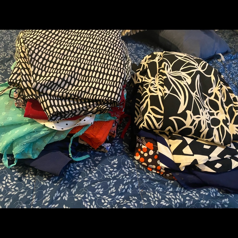 Maternity shirts and dresses bundle